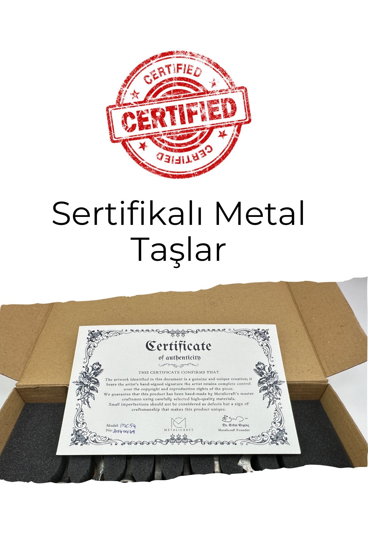 MC42 Antik Roma Metal Satranç Takımı - Mermer Desenli 25cm Tahta – El Yapımı Taşlar